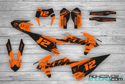 Kit Adhesivos KTM Wheelies