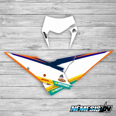 Kit Adhesivos Portanúmeros KTM