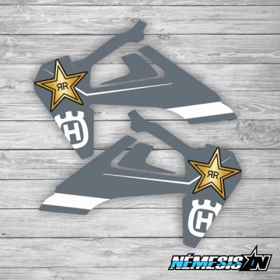 Tapas radiador Husqvarna Rockstar 2022 Gris