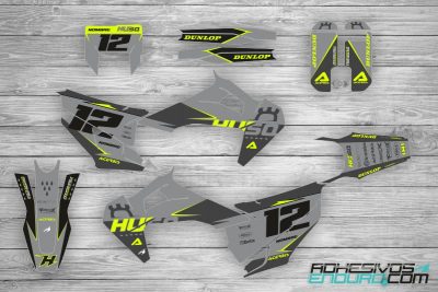 Kit Adhesivos Husqvarna GreyS