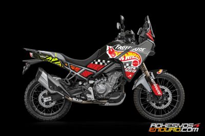 Kit Adhesivos CF Moto 450MT Hot Wheels