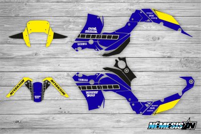 Kit Adhesivos Yamaha Tenere 700 Azul