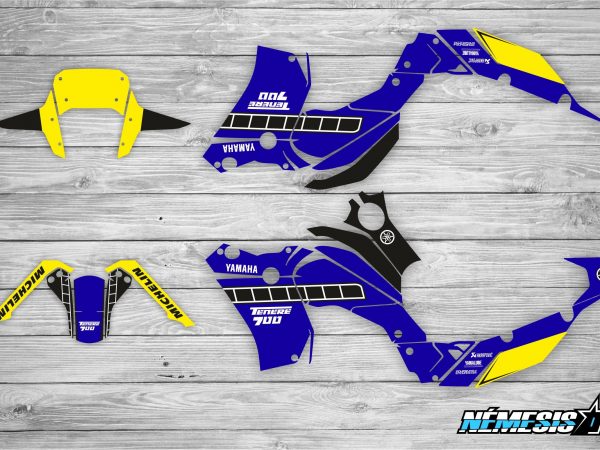 Kit Adhesivos Yamaha Tenere 700 Azul
