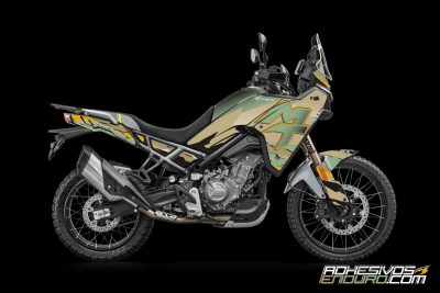 Kit Adhesivos CF Moto 450MT Retr-Ail Sabanna