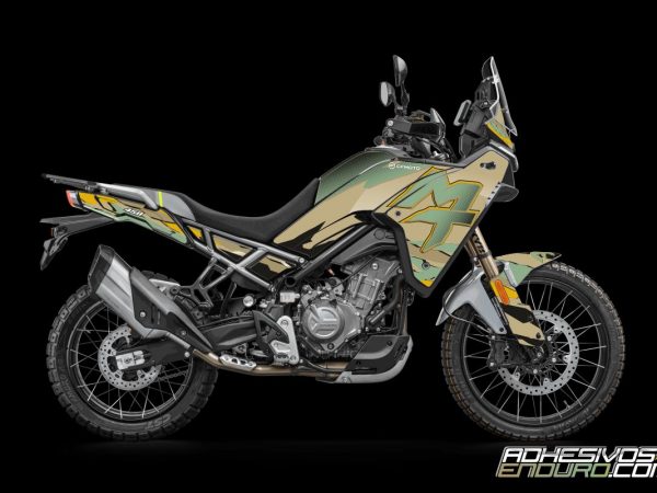 Kit Adhesivos CF Moto 450MT Retr-Ail Sabanna