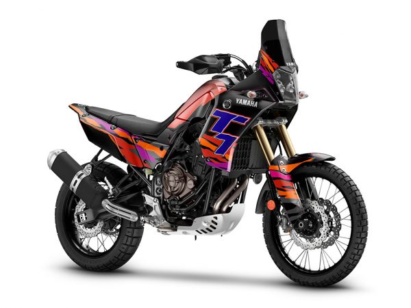 Kit Adhesivos Yamaha Tenere 700 Retr-Ail Negro