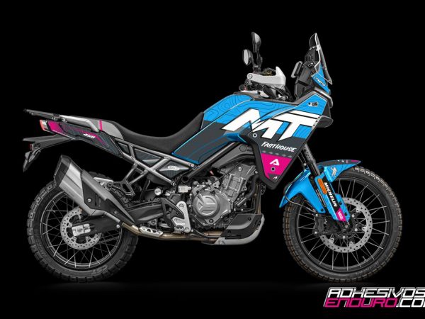 Kit Adhesivos CF Moto 450MT Azul