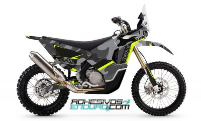 Kit Adhesivos Kove 450 Rally Camo / Lima