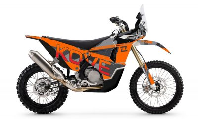 Kit Adhesivos Kove 450 Rally Naranja