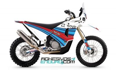 Kit Adhesivos Kove 450 Rally MARTINI RACING