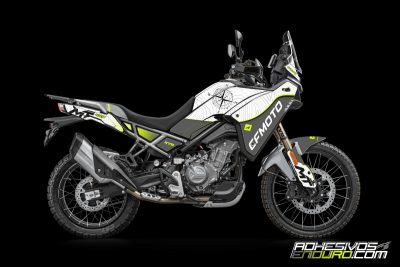Kit Adhesivos CF Moto 450MT adv Gris