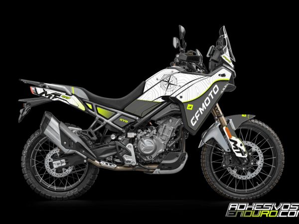 Kit Adhesivos CF Moto 450MT adv Gris
