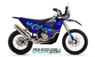 Kit Adhesivos Kove 450 Rally Azul