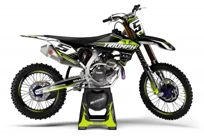 Kit Adhesivos Triumph TFX 250 2024-2025 Negro/Lima