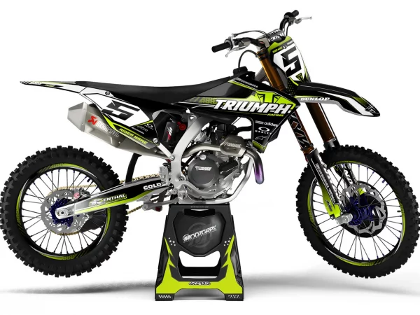 Kit Adhesivos Triumph TFX 250 2024-2025 Negro/Lima