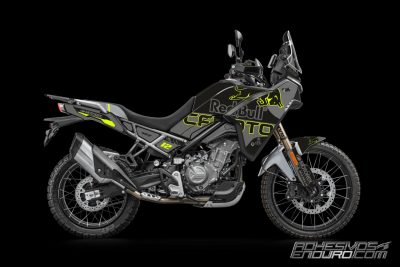 Kit Adhesivos CF Moto 450MT RedBull Black Lima