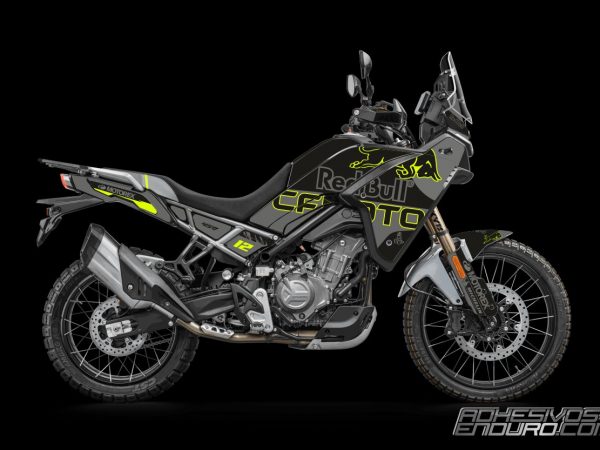 Kit Adhesivos CF Moto 450MT RedBull Black Lima