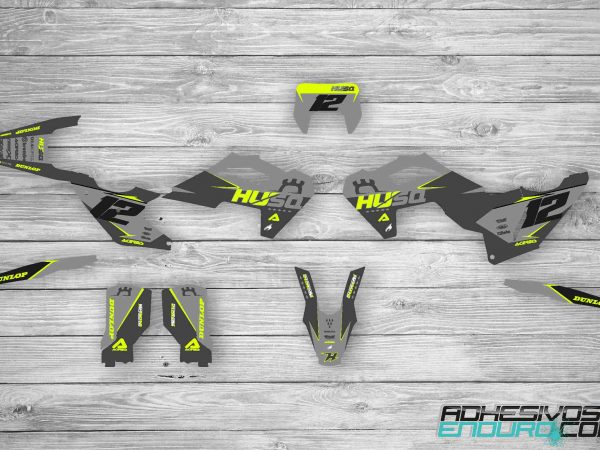 Kit Adhesivos Husqvarna Greys
