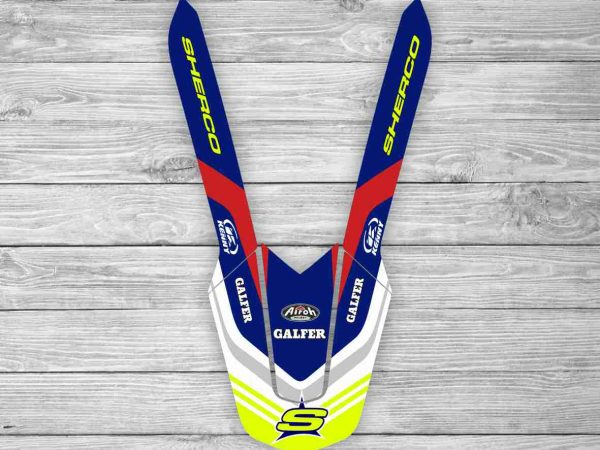Adhesivo Guardabarros Sherco FACTORY 2012 / 2023